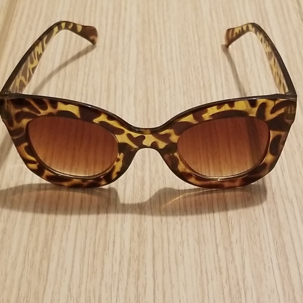 Cat Eye Vintage Sunglasses Leopard 🌞